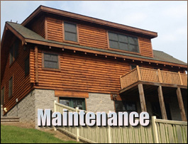  Claremont, North Carolina Log Home Maintenance